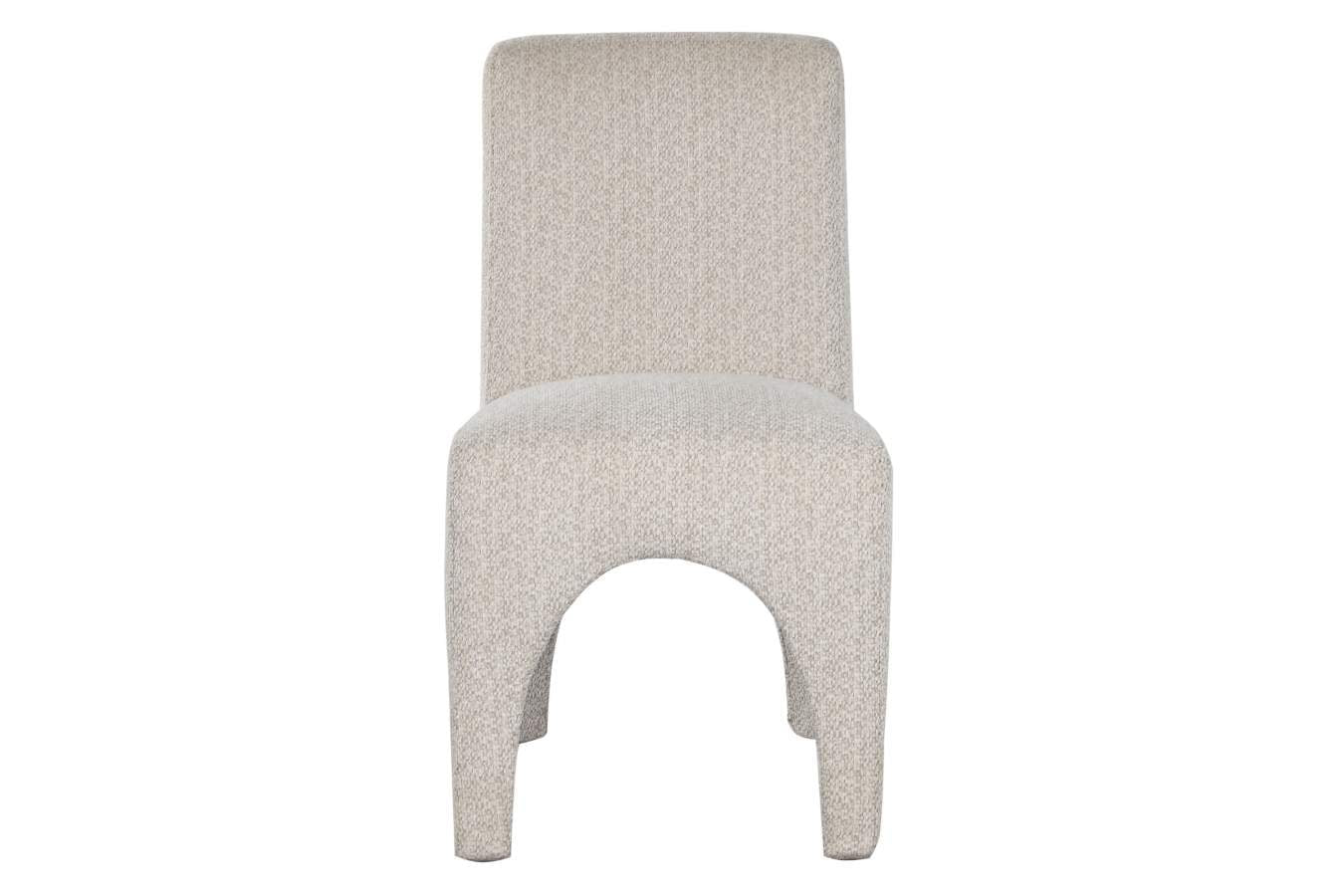 Silla Poliester 48X69X90 Tapizada Gris Claro