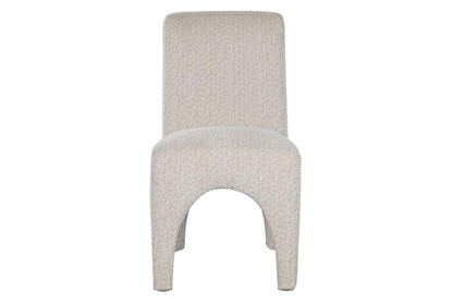 Silla Poliester 48X69X90 Tapizada Gris Claro