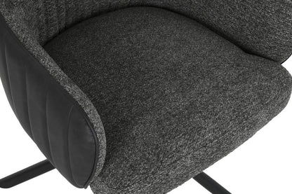 Silla Poliester Pu 56X61X82 Gris