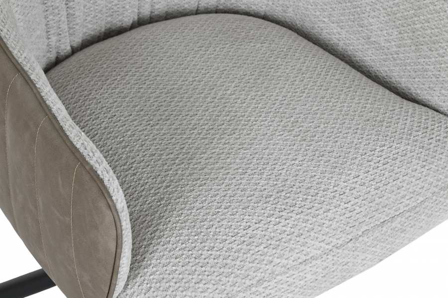 Silla Poliester Pu 56X61X82 Beige