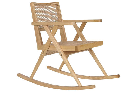 Mecedora Olmo 59X94X83 Natural