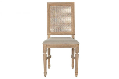 Silla Olmo Ratan 46X45X97 Apilable Natural