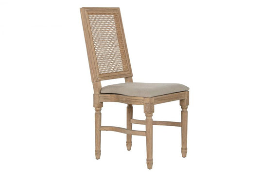 Silla Olmo Ratan 46X45X97 Apilable Natural