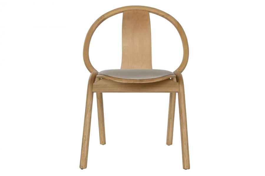 Silla Olmo Poliester 47X42X83 Natural