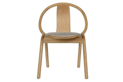 Silla Olmo Poliester 47X42X83 Natural