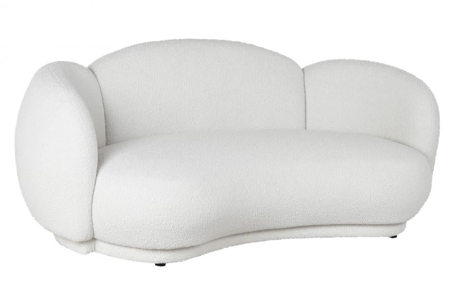 Sofa Poliester 195X103X74 Nube Blanco