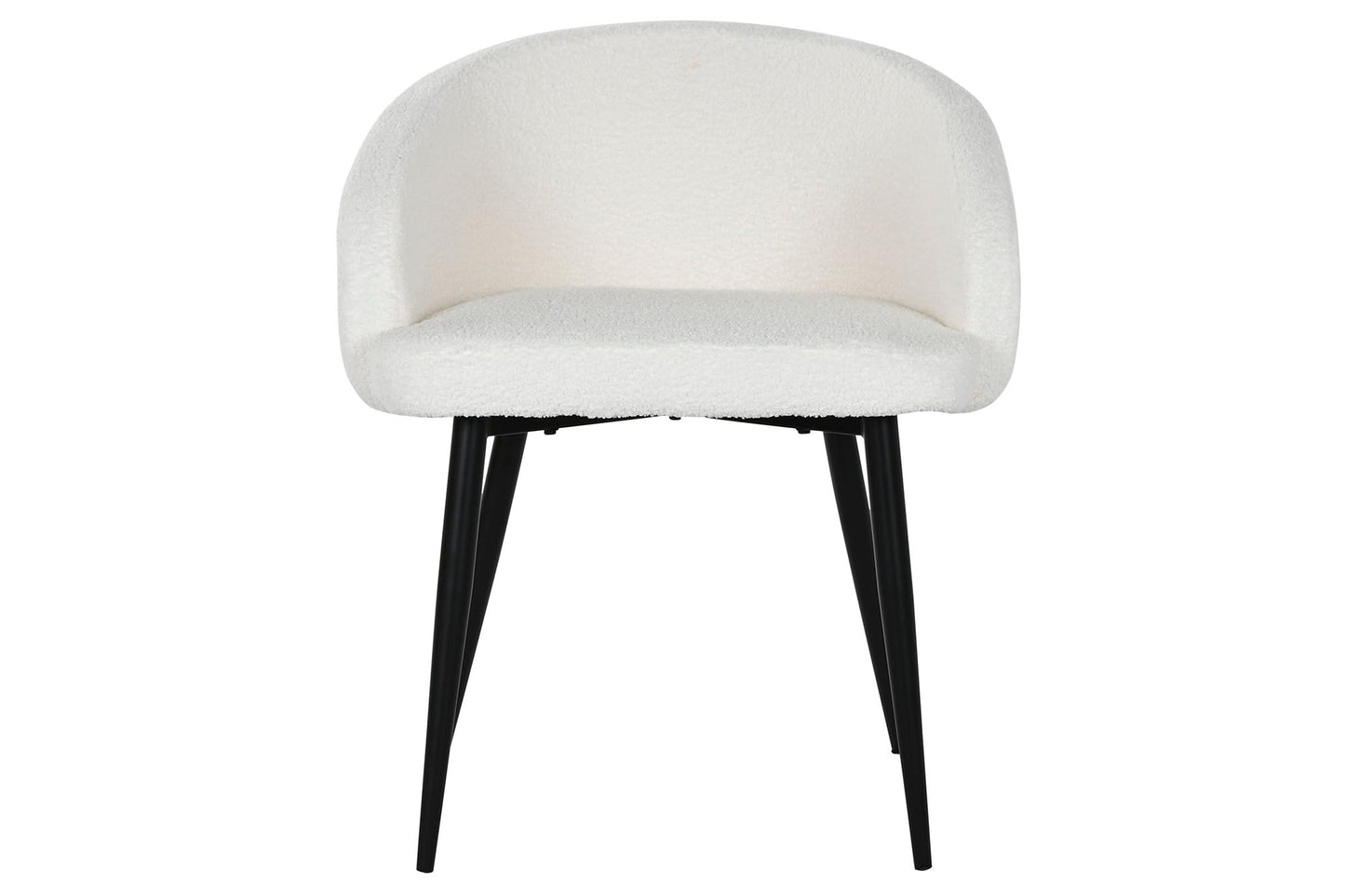 Silla Poliester Metal 60X60X70 Teddy Blanco