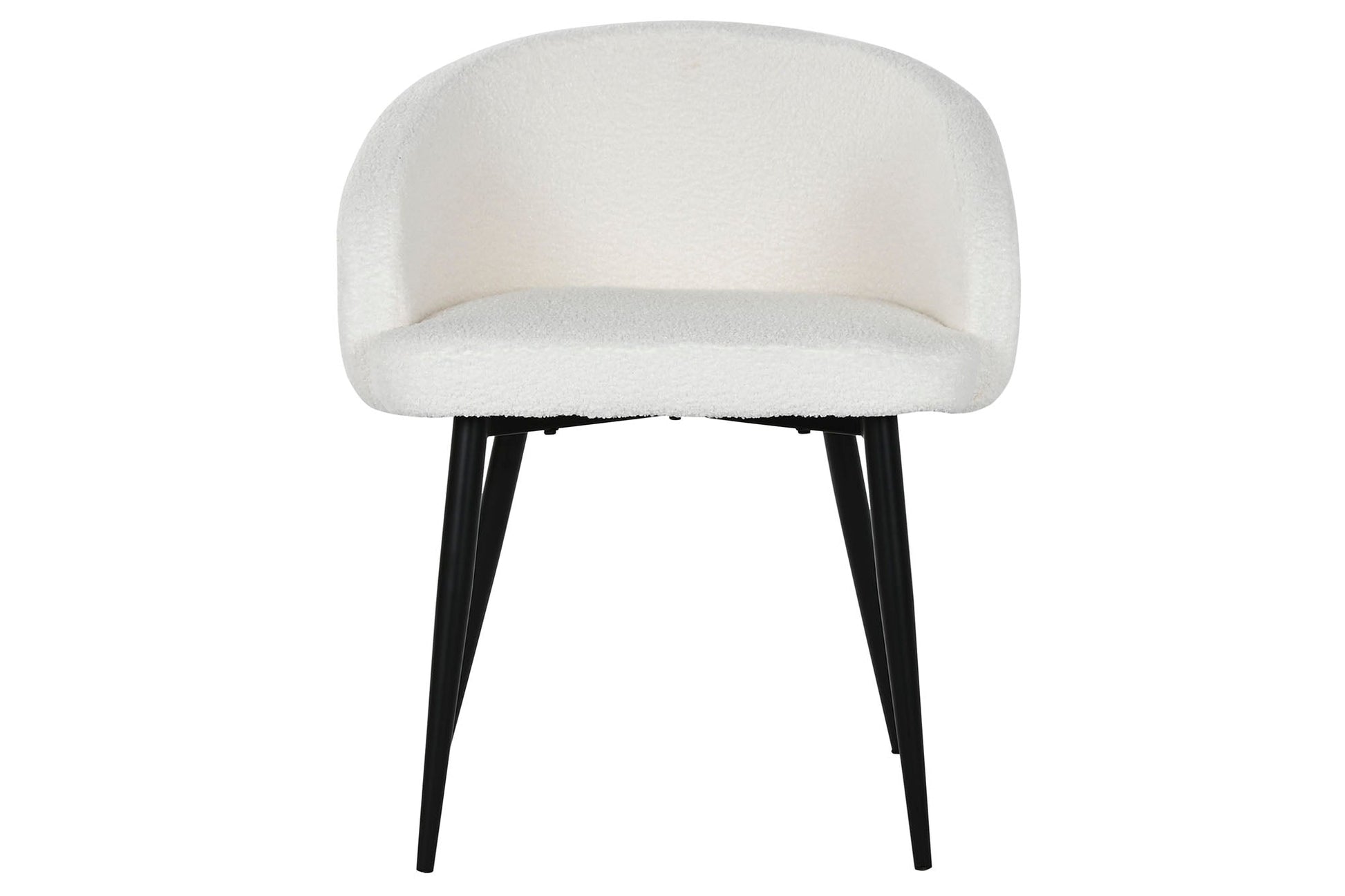 Silla Poliester Metal 60X60X70 Teddy Blanco