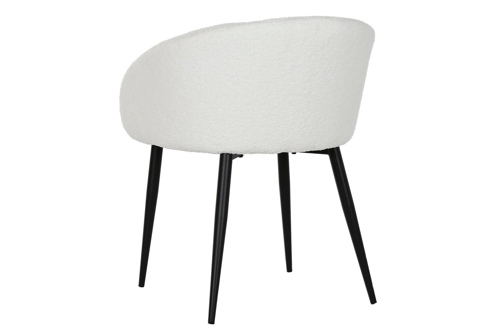 Silla Poliester Metal 60X60X70 Teddy Blanco