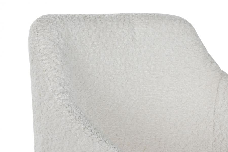 Silla Metal Poliester 50X55X88 Teddy Blanco
