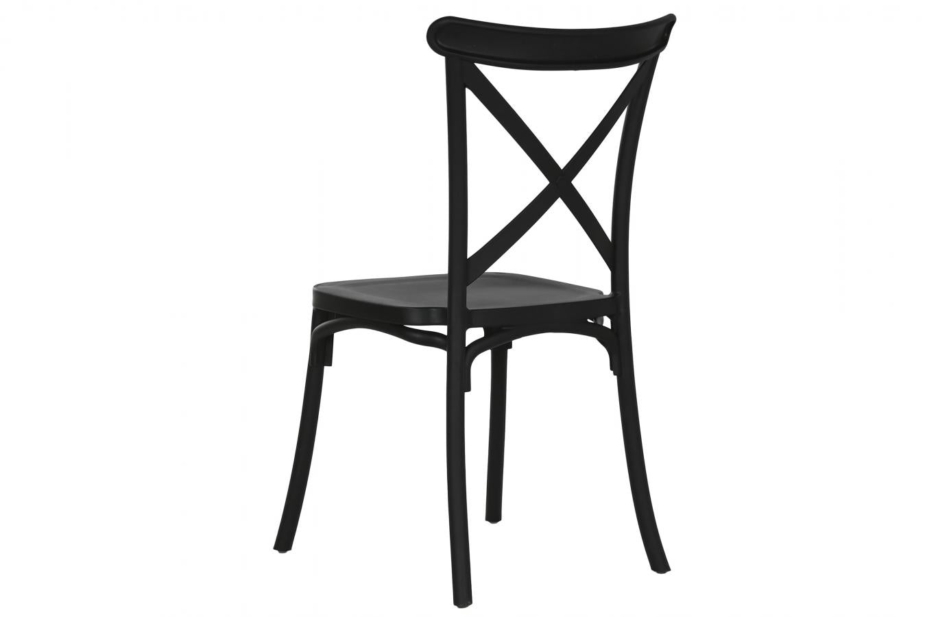 Silla Pp 48X51X88 Crossback Negro