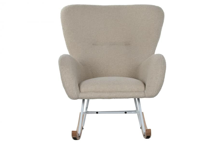 Mecedora Metal Poliester 74X90X95 Borreguito