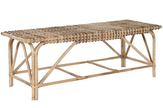 Descalzadora Mimbre 130X46X47 Natural