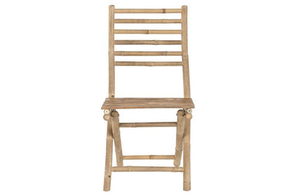 Silla Bambu 45X55X95 Plegable Marron