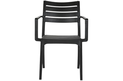 Silla Pp 57X52X84 Reciclado Negro