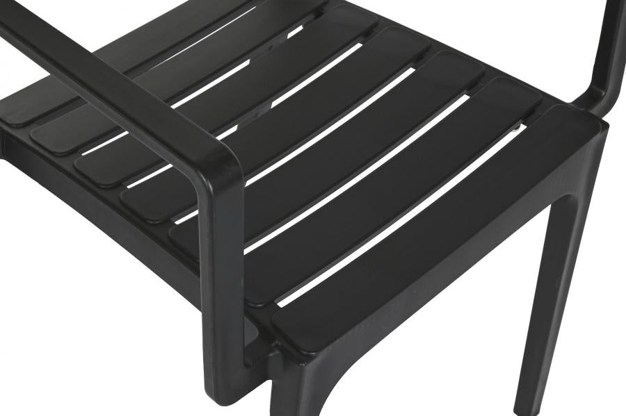 Silla Pp 57X52X84 Reciclado Negro