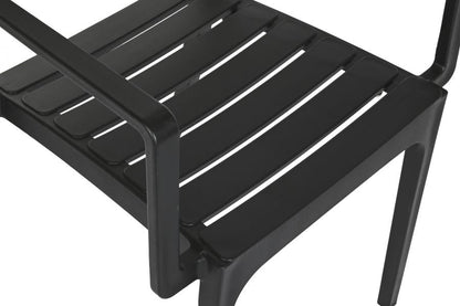 Silla Pp 57X52X84 Reciclado Negro