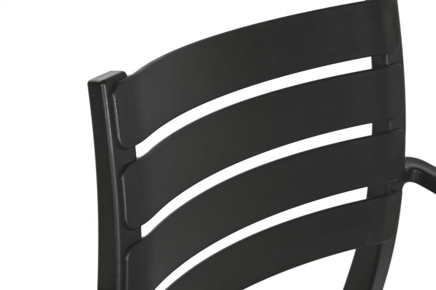 Silla Pp 57X52X84 Reciclado Negro