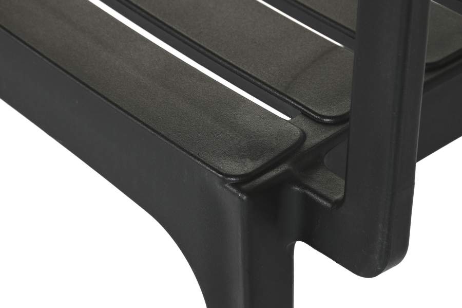 Silla Pp 57X52X84 Reciclado Negro