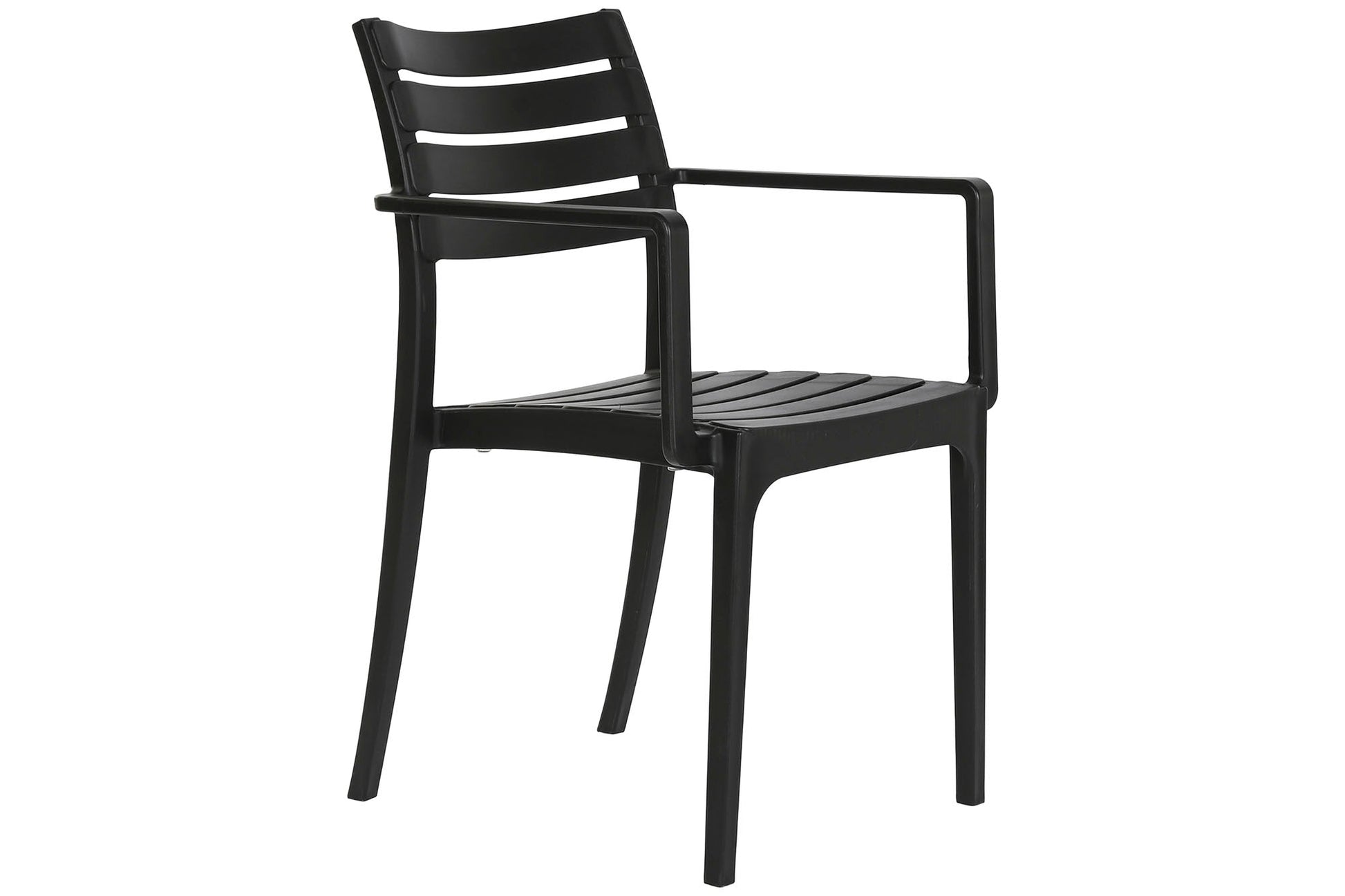 Silla Pp 57X52X84 Reciclado Negro