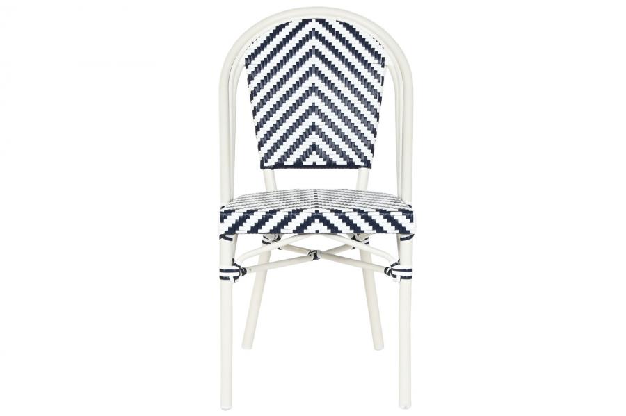 Silla Aluminio Ratan Sintetico 47X58X88 Azul