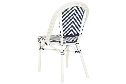 Silla Aluminio Ratan Sintetico 47X58X88 Azul