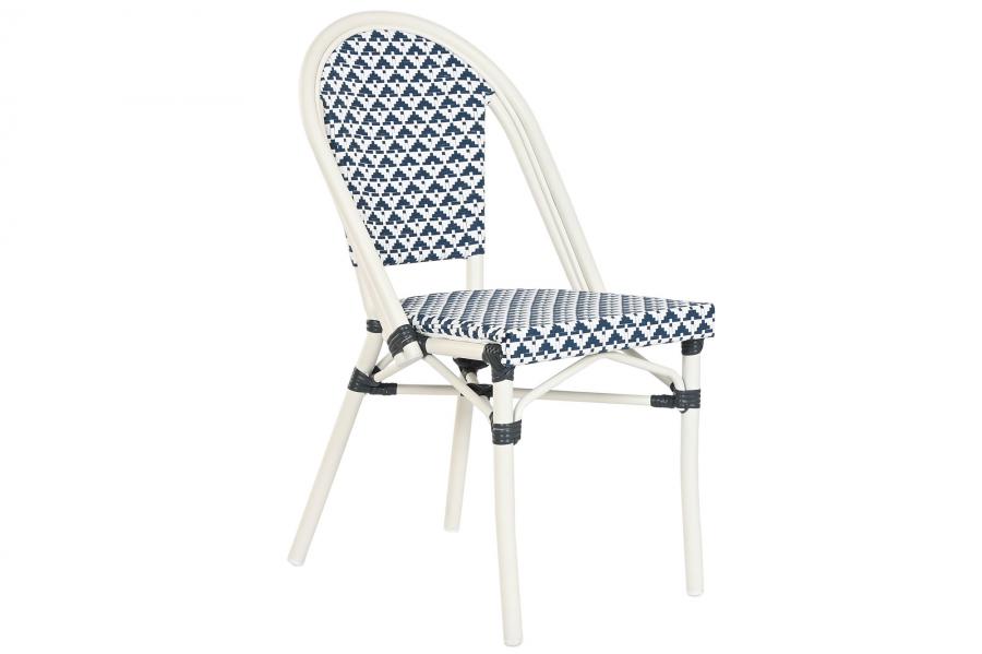 Silla Aluminio Textilene 46X57X88 Azul