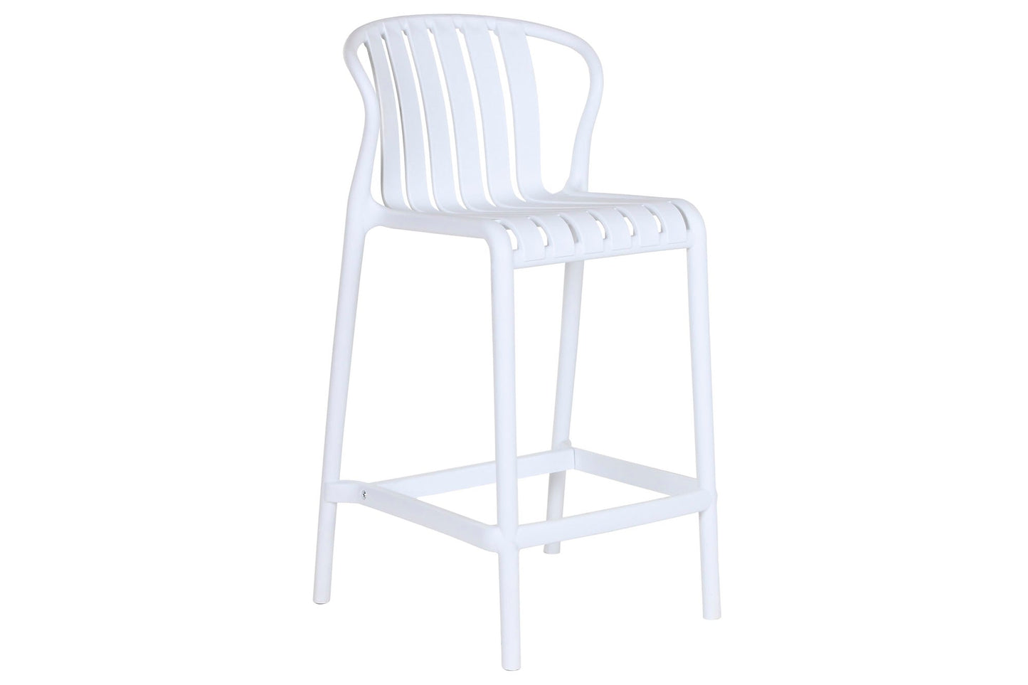 Taburete Pp 50X49X92 Blanco
