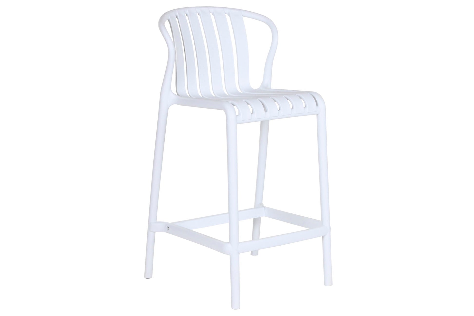 Taburete Pp 50X49X92 Blanco