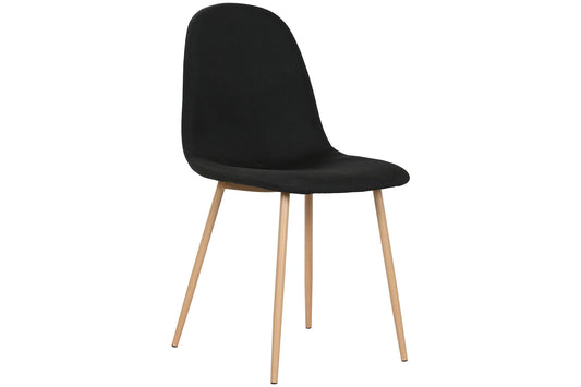 Silla Poliester Metal 44X51_5X85_5 Simil Madera