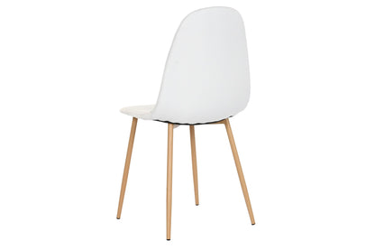 Silla Poliester Metal 44X51_5X90_5 Simil Madera