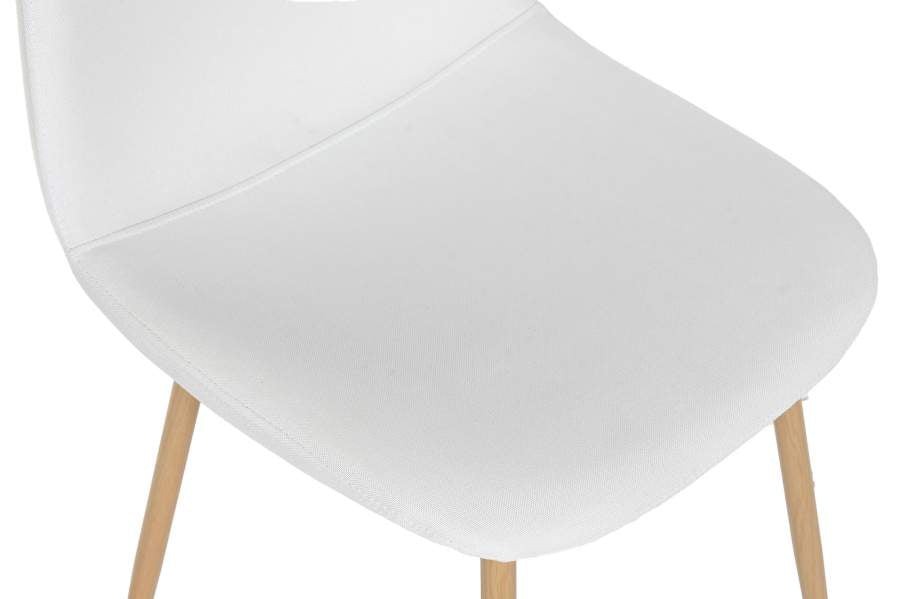 Silla Poliester Metal 44X51_5X90_5 Simil Madera