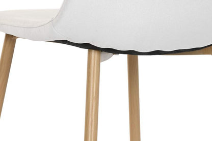 Silla Poliester Metal 44X51_5X90_5 Simil Madera