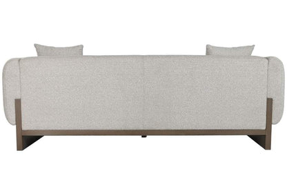 Sofa Madera De Boj Poliester 220X95X77 Crudo