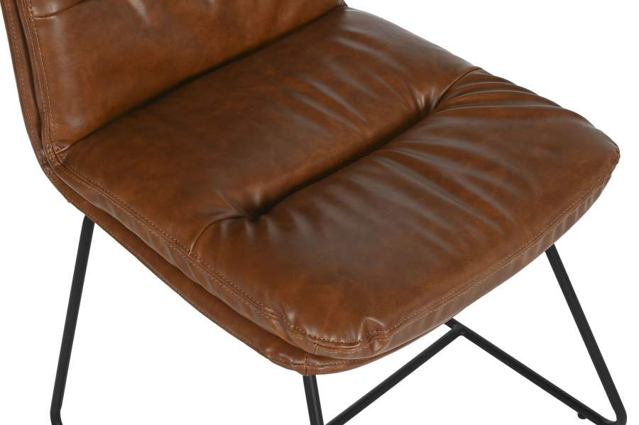 Silla Ecopiel Metal 71X49X90