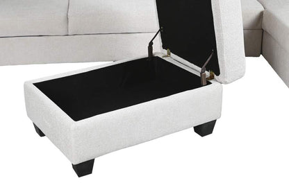 Sofa Cama Poliester 285X260X90 Beige