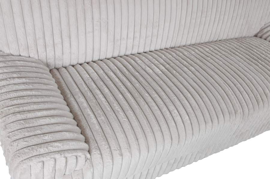 Sofa Poliester 198X84X79 Pelo Beige