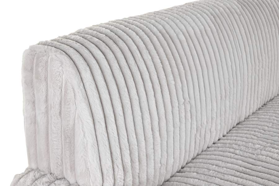Sofa Poliester 198X84X79 Pelo Beige