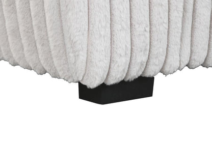 Sillon Poliester 98X84X79 Pelo Beige
