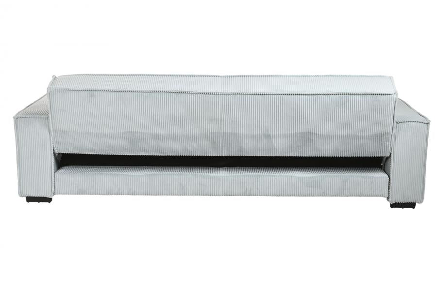 Sofa Cama Poliester 230X94X75 Pana Verde Menta