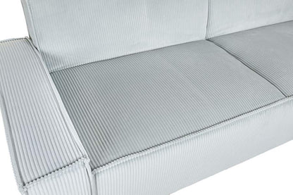 Sofa Cama Poliester 230X94X75 Pana Verde Menta