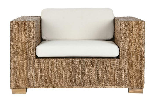 Sillon Fibra Teca 117X92X65 Incluye Cojines