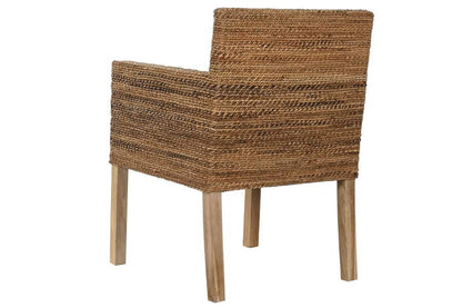Sillon Fibra Teca 60X60X86 Incluye Cojin Natural