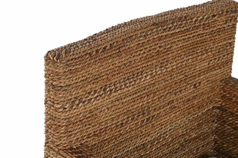 Sillon Fibra Teca 60X60X86 Incluye Cojin Natural