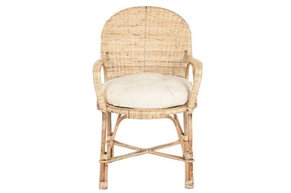 Silla Bambu Ratan 54X51X92 Natural