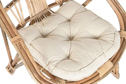Silla Bambu Ratan 63X55X90 Natural