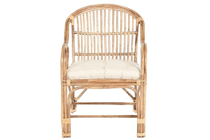 Silla Bambu Ratan 56_5X58X85 Natural