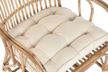 Silla Bambu Ratan 56_5X58X85 Natural
