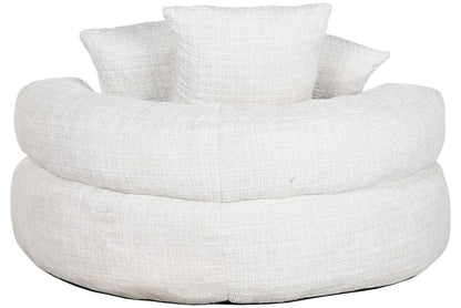 Sillon Poliester 94X94X50 Blanco
