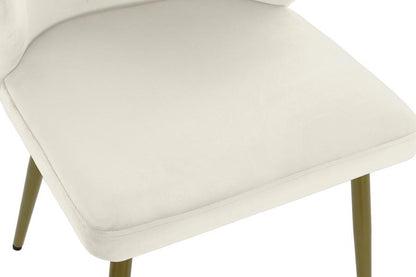Silla Poliester Metal 58X58X78 Blanco